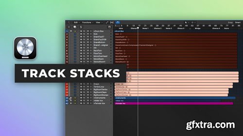 Puremix - Using track stacks in Logic Pro X