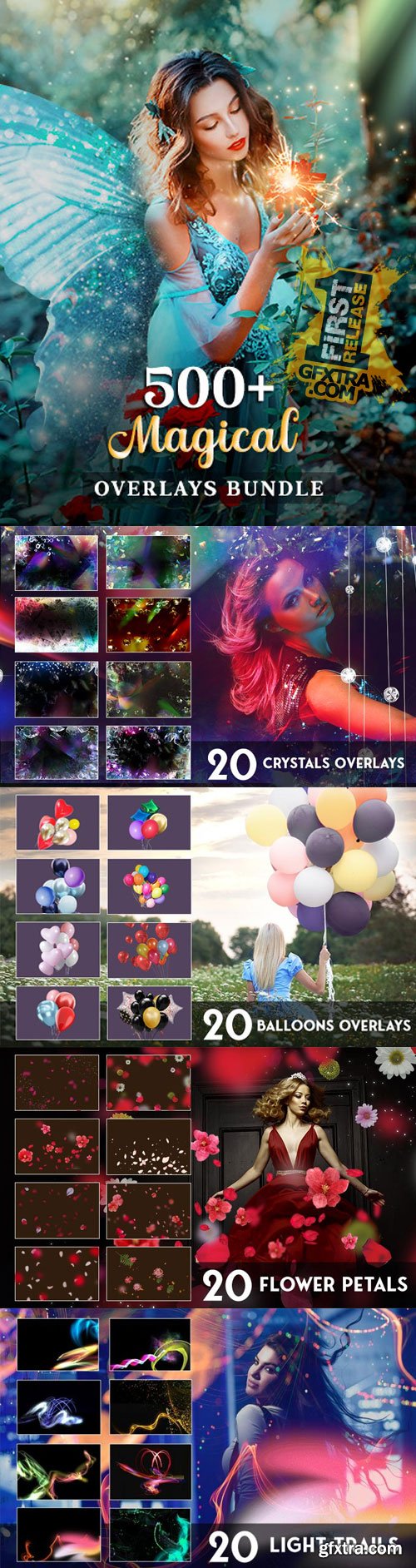 PhotoWhoa - 500+ Magical Overlays Bundle