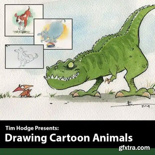 Creature Art Teacher - Drawing Cartoon Animals with Tim Hodge