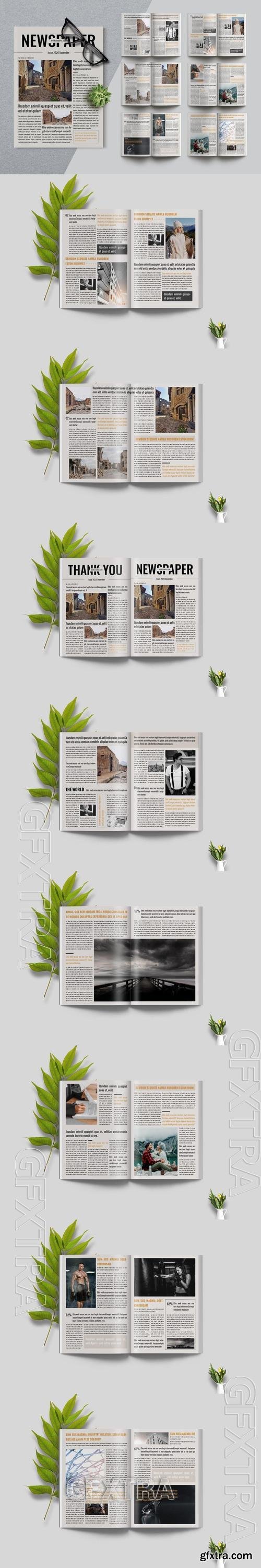 Newspaper Template RYVNQ3H