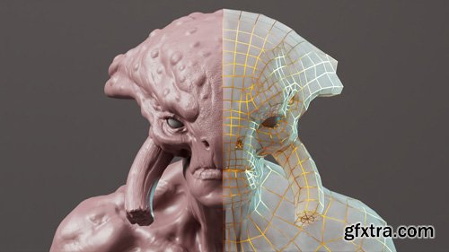 Abe Leal3d - Complete Guide to Retopology