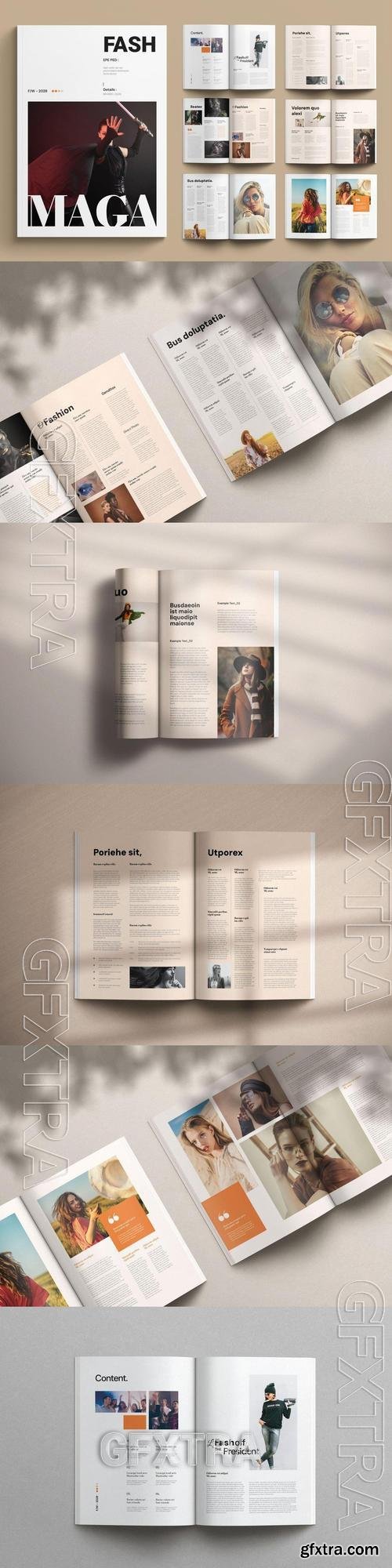 Fashion Magazine Template KTQK4W3