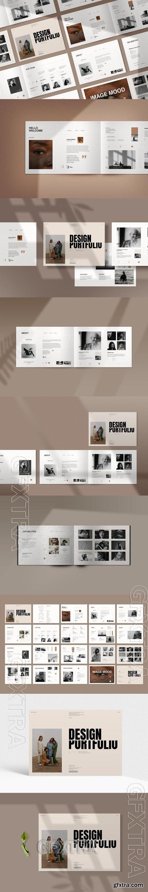 Design Portfolio Template 3PHU4SK