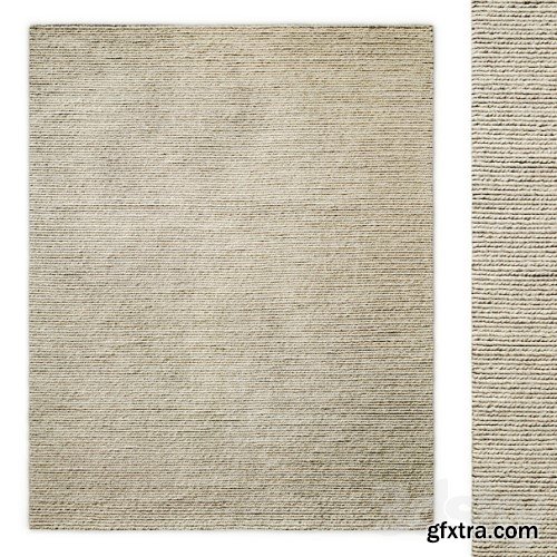 3dsky Pro - Tala Hand-Braided Wool Rug RH