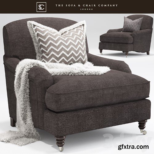 3dsky Pro - Howard _Turner_Bishop _English Arm _The sofa and chair company