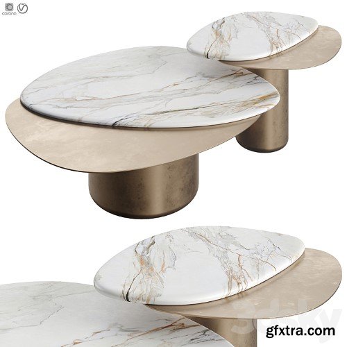 3dsky Pro - Natuzzi Italia Splash Coffee Table