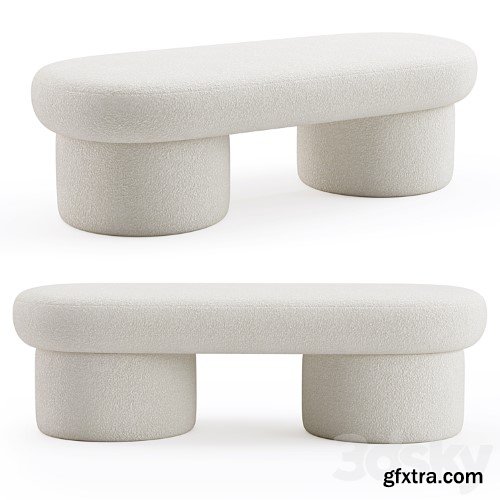 3dsky Pro - Zuster Cloud Sculptured Ottoman