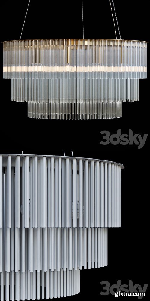 3dsky Pro - Chandelier ICI SF D80