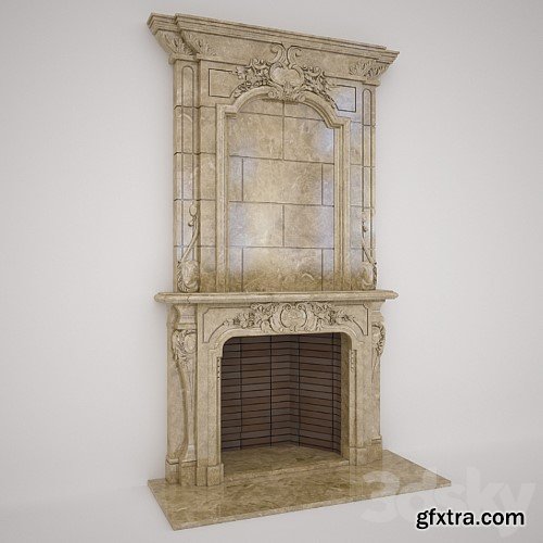 3dsky Pro - Fireplace