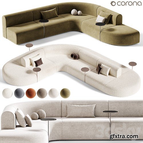 3dsky Pro - ARTIKO Sectional modular sofa