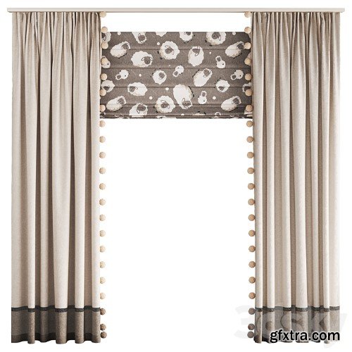 3dsky Pro - Curtains for the nursery