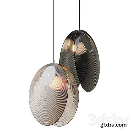 3dsky Pro - AMA crystal pendant lamp from Bomma