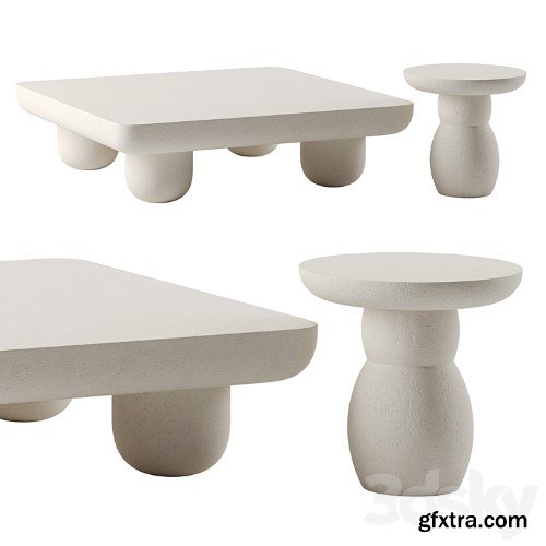 3dsky Pro - Clouded Coffee Tables by Lulu and Georgia