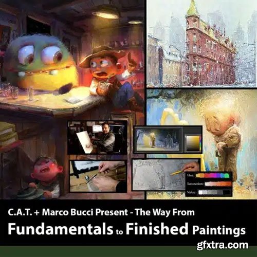 Creature Art Teacher - From Fundamentals to Finished Paintings with Marco Bucci