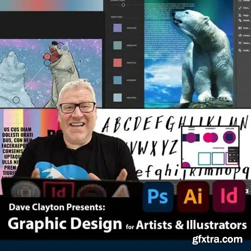 Creature Art Teacher - Graphic Design for Artists &amp; Illustrators: Adobe Photoshop, InDesign More