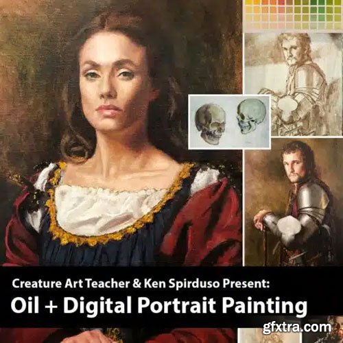 Creature Art Teacher - Oil &amp; Digital Portrait Painting with Ken Spirduso