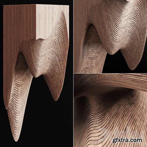 3dsky Pro - Slab parametric decor n1 / Slab parametric decor n1