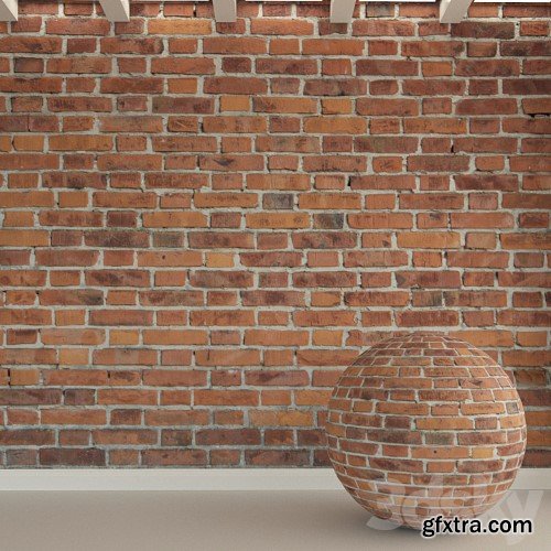 3dsky Pro - Brick wall. Old brick. 162