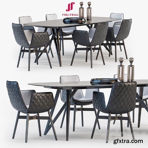 3dsky Pro - Freifrau Dining set_02