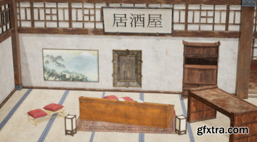 Fab - Feudal Japan Interior Props Vol1