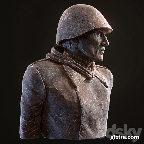 3dsky Pro - Pamyatik soldier