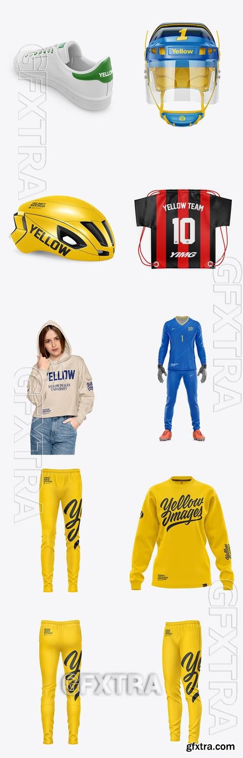 10 Apparel Mockup Bundle 6 - Yellowimages