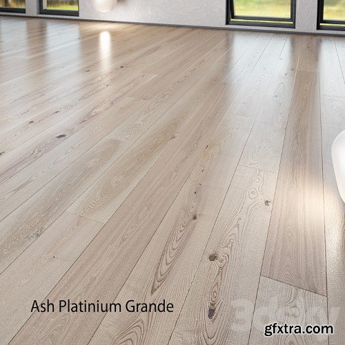 3dsky Pro - Barlinek Floorboard - Pure Line - Ash Platinium Grande