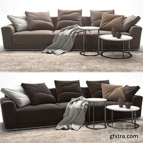 3dsky Pro - Luis Sofa - B & B Italia