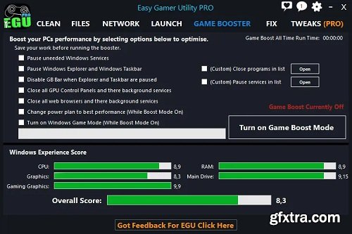 Easy Gamer Utility PRO 1.3.57