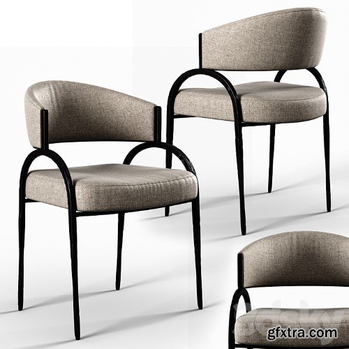 3dsky Pro - Arteriors bahati chair