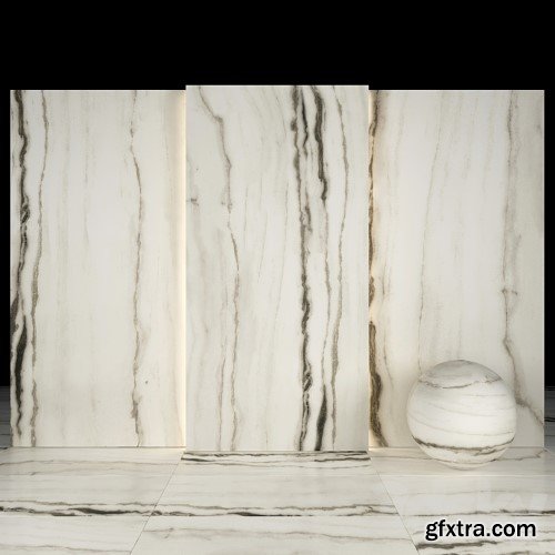 3dsky Pro - White fantasy marble