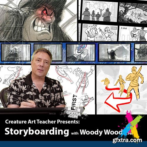 Creature Art Teacher - Storyboarding with Woody Woodman