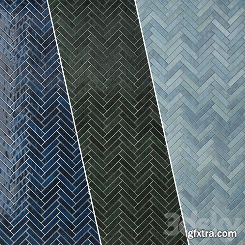 3dsky Pro - Tile Cloe Ceramic Herringbone Set 13