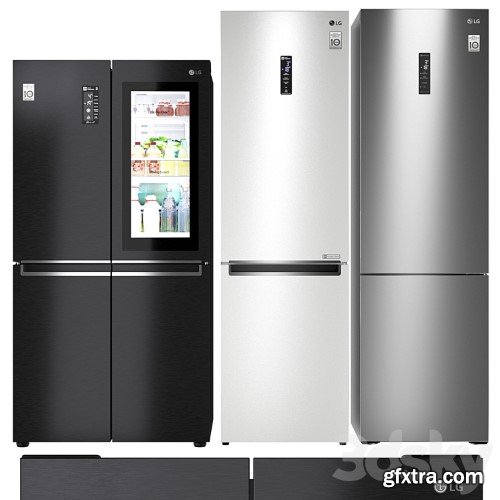 3dsky Pro - Refrigerator set LG 11