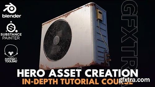 FlippedNormals - Hero Game Asset Creation - In-Depth Tutorial Course