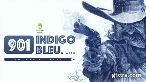 Schoolism - 901 Indigo Bleu