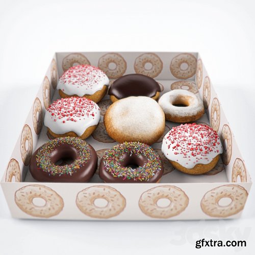 Doughnuts in a box