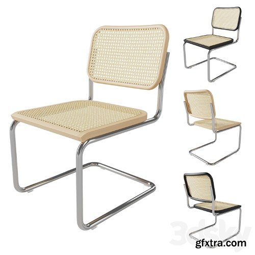 3dsky Pro - Knoll Cesca Chair Cane