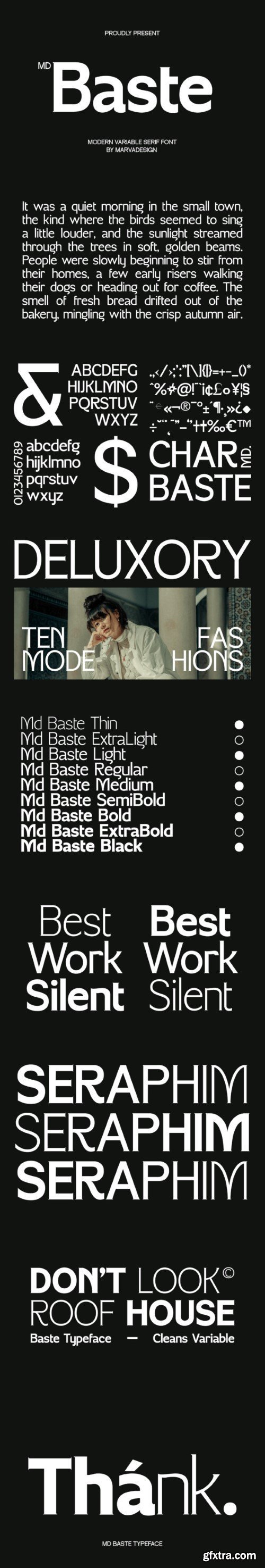 Md Baste Font