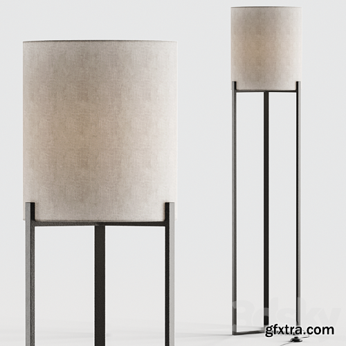 3dsky Pro - Ian Metal Floor Lamp - Pottery Barn