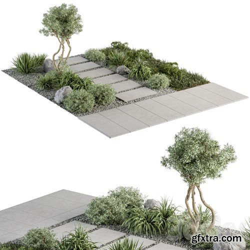 3dsky Pro - Urban Furniture / Architecture Environment with Plants- Set 29.5