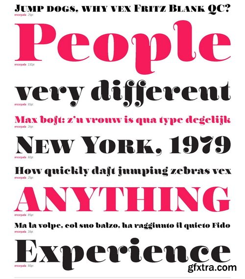 Encorpada Black Font for $30 Encorpada Black Font for $30