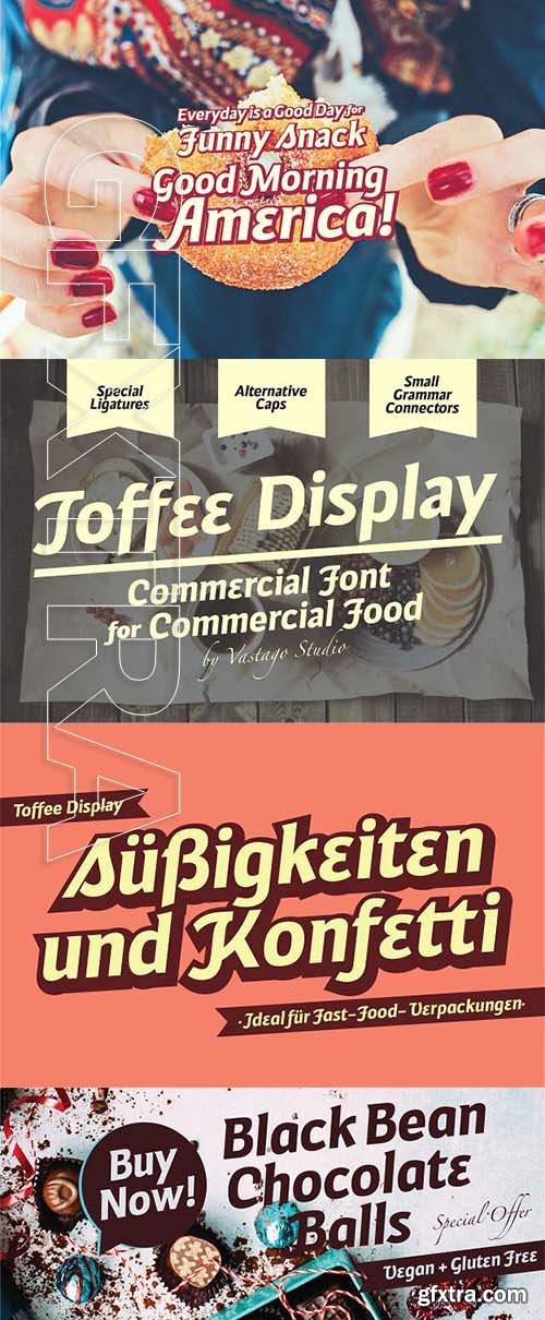 CreativeMarket - Toffee Display - 2066009