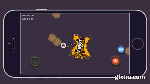 CGCookie - Mobile 2D Space Shooter