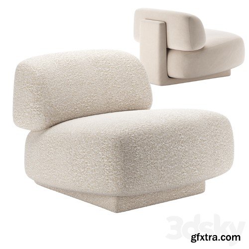 3dsky Pro - GOGAN | Armchair by Moroso