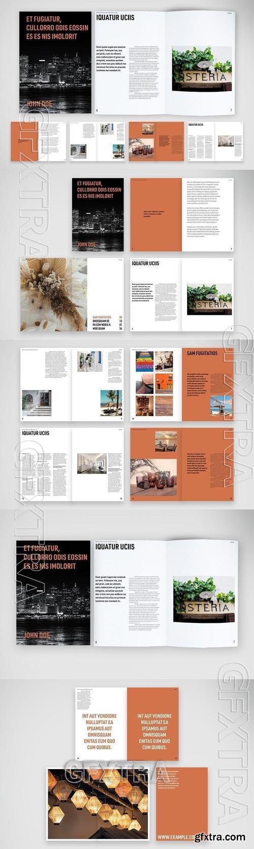 Clean Business Report Layout FELXG97