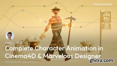 Patata School - Complete Character Animation in C4D &amp; Marvelous Designer