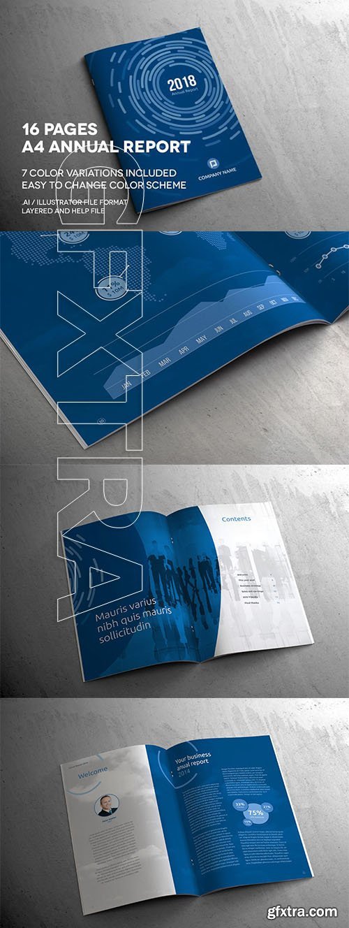 CreativeMarket - A4 Business Annual Report - 2335043