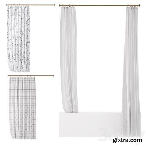 3dsky Pro - Bathroom curtains