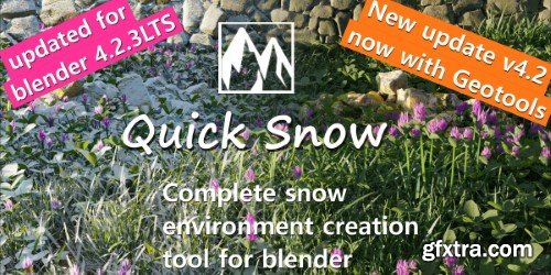 Blender Market - Quick Snow v4.0